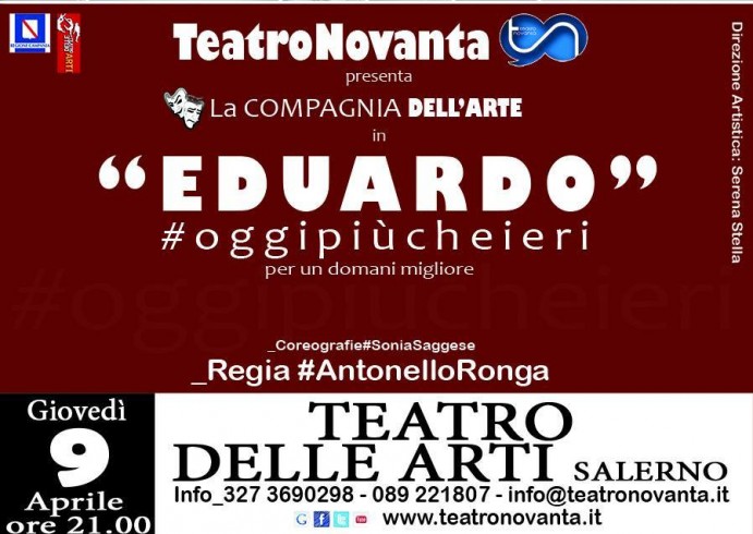 Teatro delle arti di Salerno, #oggipiucheieri per un domani migliore - aSalerno.it
