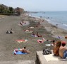 25 05 2014 Salerno Gente in spiaggia