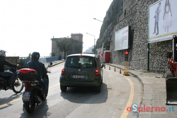 Statale 18 che collega Salerno e Vietri: nuova disposizione al traffico - aSalerno.it