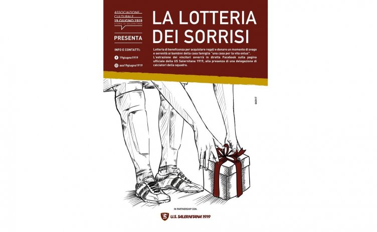 Lotteria “granata” per i bimbi della casa famiglia, ecco la nuova iniziativa di beneficenza - aSalerno.it
