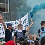 SAL - 13 10 2017 Salerno Corso. Protesta degli studenti. Foto Tanopress