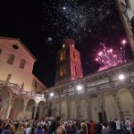 SAL - 21 08 2018 Salerno Duomo. Alzata del panno di San Matteo. Foto Tanopress