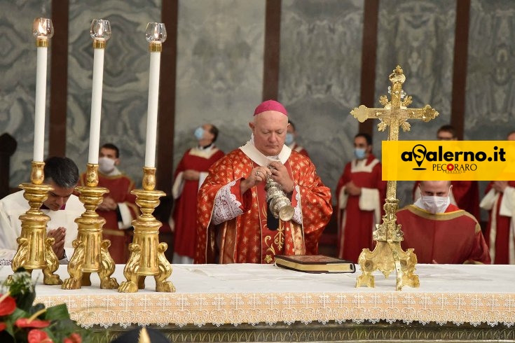 Messa dell’Immacolata, celebrata in forma privata da Monsignor Bellandi - aSalerno.it
