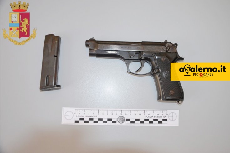 Pistola con matricola abrasa, arrestato dalla Polizia Domenico Stellato - aSalerno.it