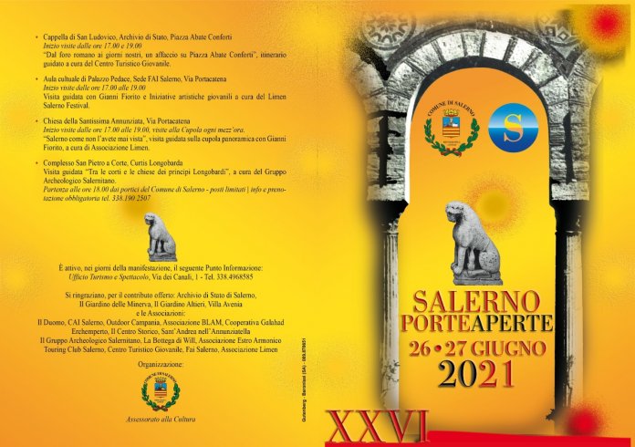 Ecco Salerno Porte Aperte, edizione Speciale San Matteo - aSalerno.it