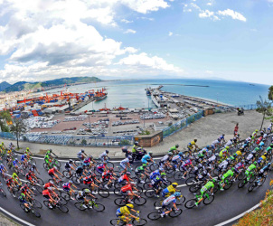 SAL - 15 05 2014 Salerno Giro d'italia passaggio a salerno Foto Tanopress