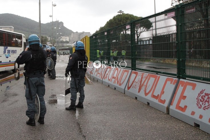 Salernitana – Pescara: container e metropolitana chiusa, partita blindata all’Arechi - aSalerno.it