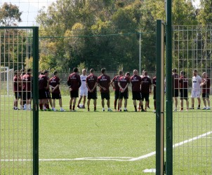 21 05 2014 Salerno Campo Volpe ripresa allenamenti Salernitana a porte chiuse.