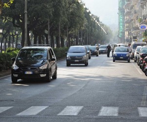 30 07 2012 Le strade di Salerno durante la protesta CSTP