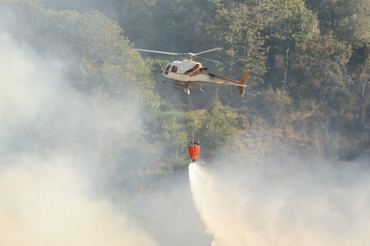 Allarme incendi, in fiamme le colline di Agropoli - aSalerno.it