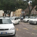 Salerno : Taxi stazione ferroviaria (Foto Tanopress)