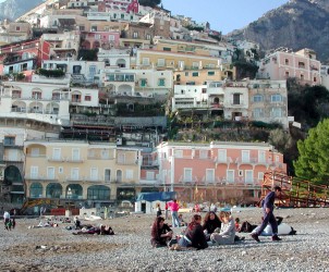 Salerno : Frana Positano (Foto Tanopress)