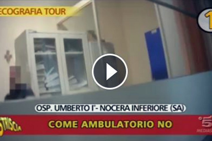 VIDEO – Ecografie impossibili a Salerno, arriva Striscia la notizia - aSalerno.it