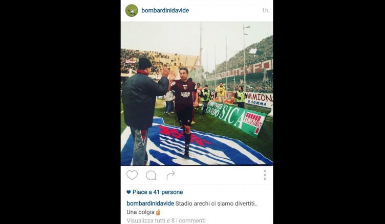 Bomba social, nostalgia granata: “Arechi, ci siamo divertiti” - aSalerno.it