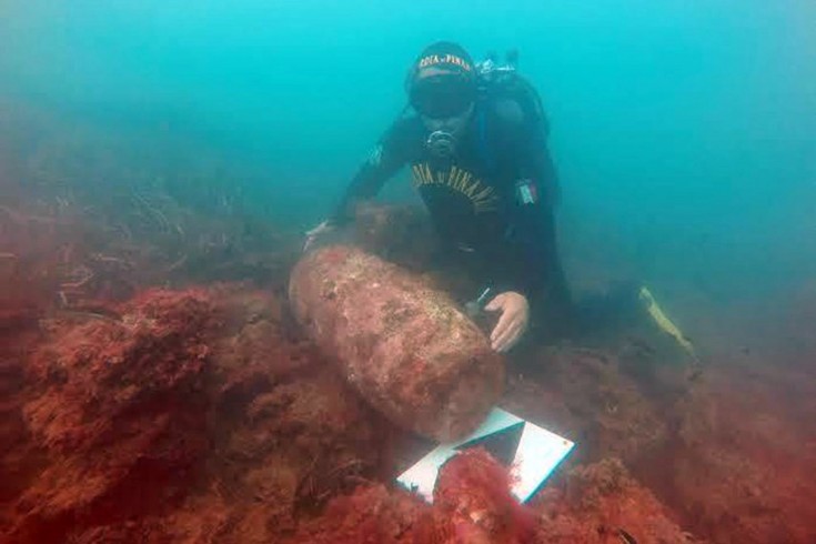 Salerno, ritrovata bomba in mare della Seconda Guerra Mondiale - aSalerno.it