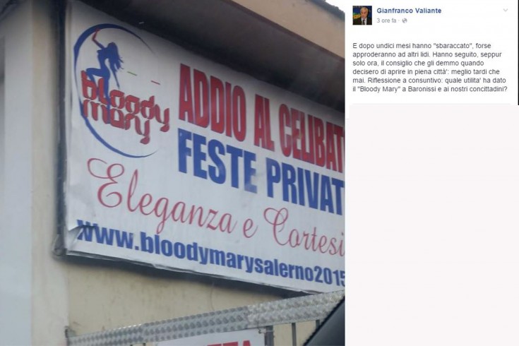 Baronissi, chiude il night club Bloody Mary dopo undici mesi dall’apertura - aSalerno.it