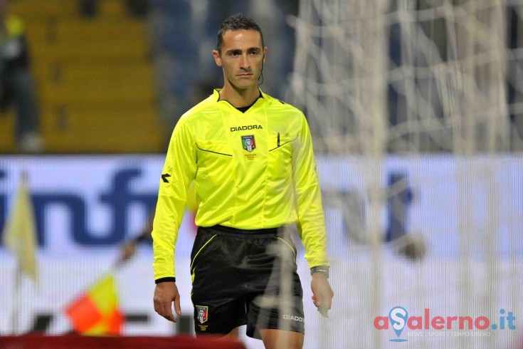 Cambia a sorpresa l’arbitro di Benevento-Salernitana, Di Paolo al posto di Abbattista - aSalerno.it