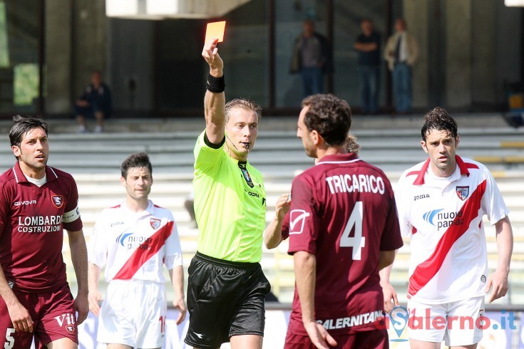 Paolo Valeri arbitrerà la gara fra Salernitana e Pisa - aSalerno.it