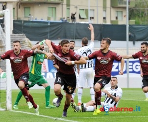 Ascoli -  Salernitana campionato serie B 2015-2016