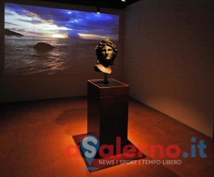 Salerno Museo Archeologico Provinciale. Rientro Testa di Apollo