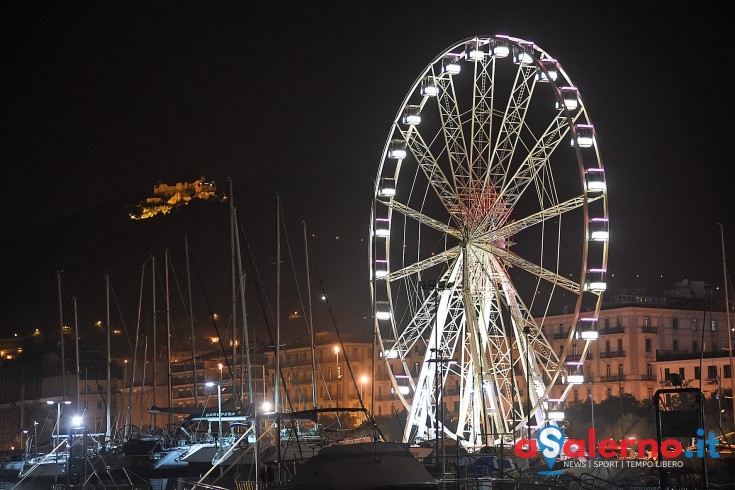 Domenica 29 gennaio l’ultimo giro.. sarà smontata la ruota panoramica - aSalerno.it