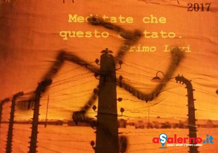 Pontecagnano, spunta una svastica sul manifesto del Giorno della Memoria - aSalerno.it