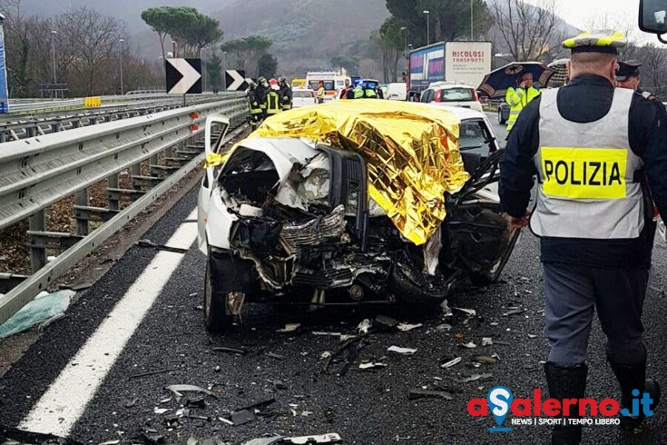 Grave incidente in autostrada A3, due feriti - aSalerno.it