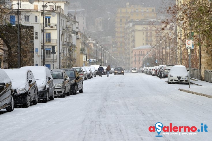 Neve e gelo a Salerno, nuove disposizioni da Palazzo di Città - aSalerno.it