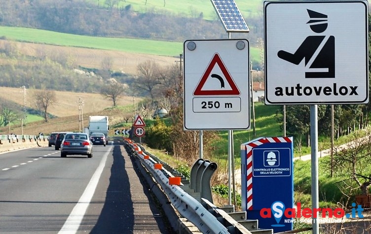 Rivoluzione sulle strade provinciali, saranno installati gli autovelox fissi - aSalerno.it