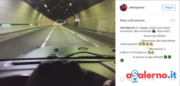 Gomis verso Salerno?: “In viaggio verso una nuova avventura.. sto arrivando” - aSalerno.it