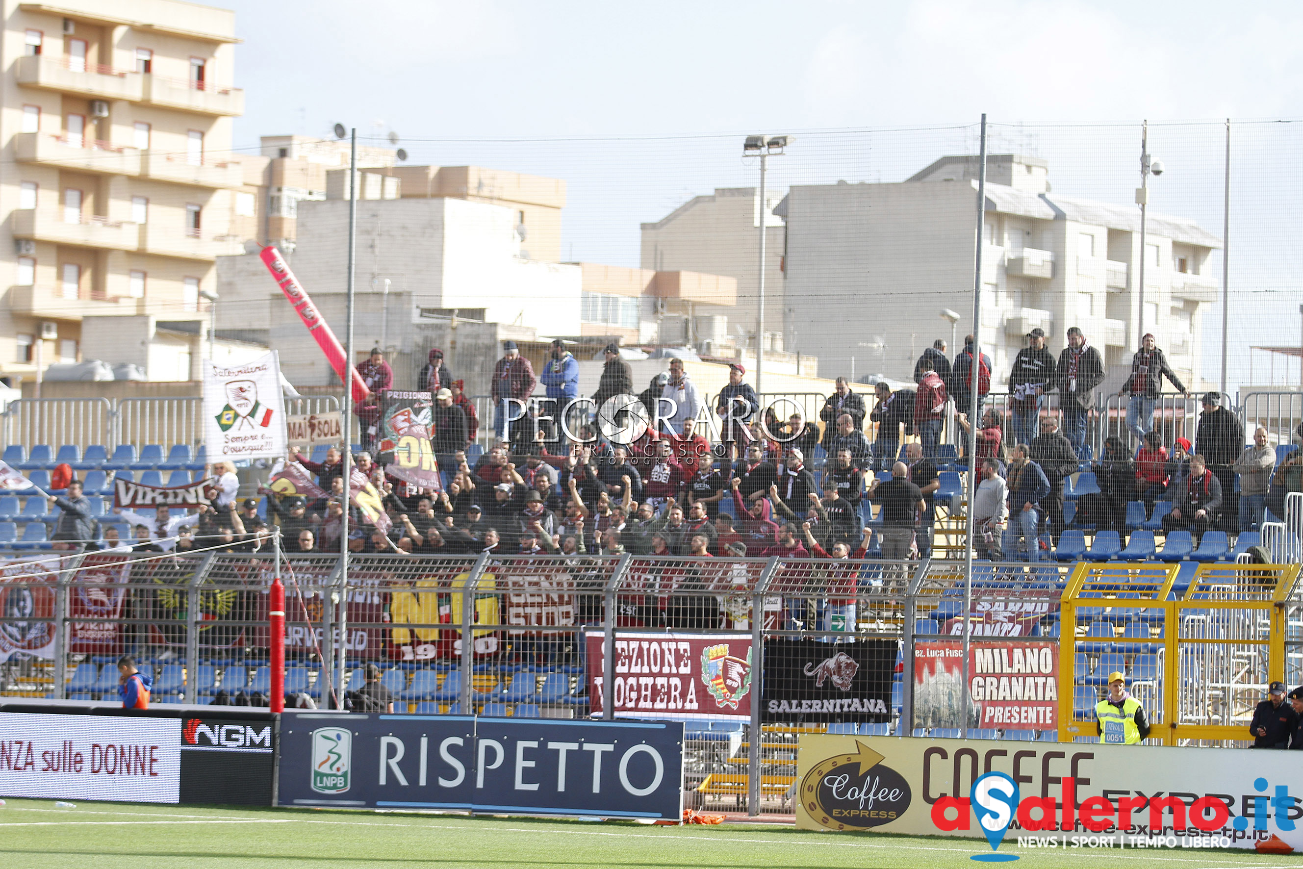 sal 25 02 2017 Trapani - SalernitanaNella Foto:tifosiFoto Tanopress