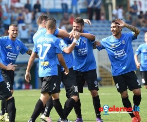 Novara - Salernitana campionato serie B 2016-2017