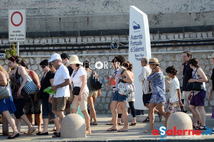 Salerno, disagi per chi si imbarca al molo Masuccio - aSalerno.it