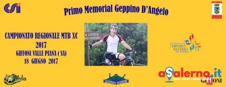 Domenica a Giffoni Campionato Regionale di mountain bike in nome di Geppino D’Angelo - aSalerno.it