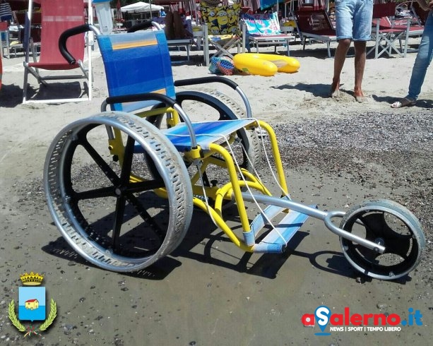 Camerota: diversamente abili in spiaggia con la “Sand and Sea” – FOTO - aSalerno.it