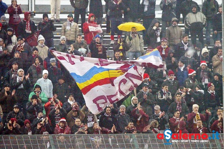 Carovana granata, Salernitana scortata in laguna da 700 tifosi - aSalerno.it