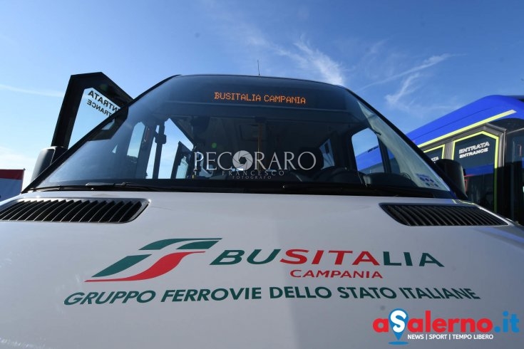 Salerno, ecco 5 nuovi autobus ibridi - aSalerno.it