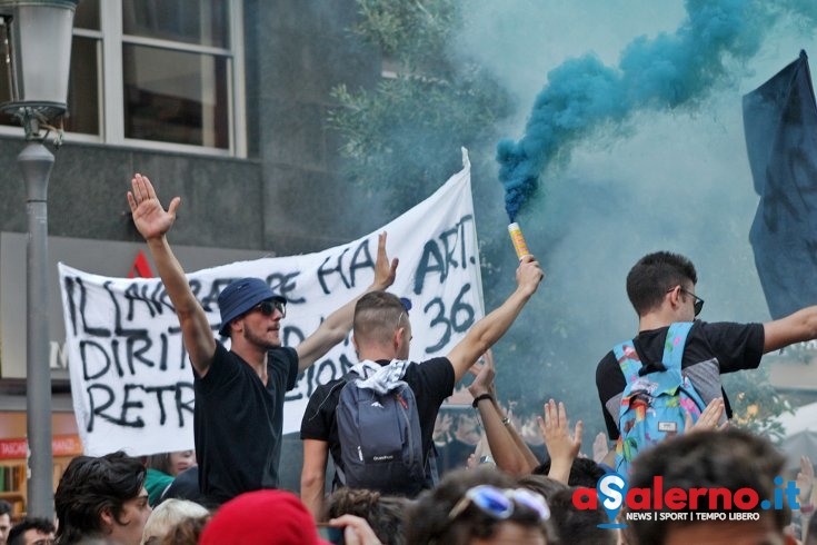 Studenti oggi in corteo a Salerno - aSalerno.it