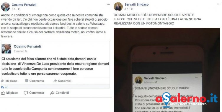 Bufale su scuole chiuse e “ore perse” da recuperare, il caso a Cava e Angri - aSalerno.it