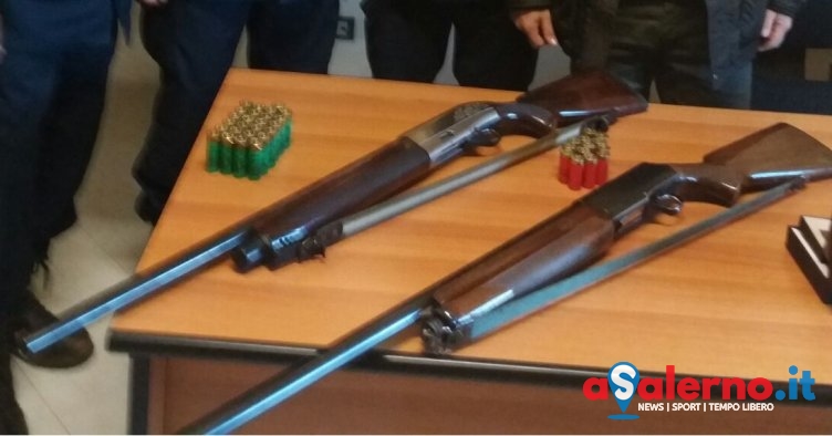Blitz nell’area Sele-Tanagro: sequestrate diverse armi – FOTO - aSalerno.it