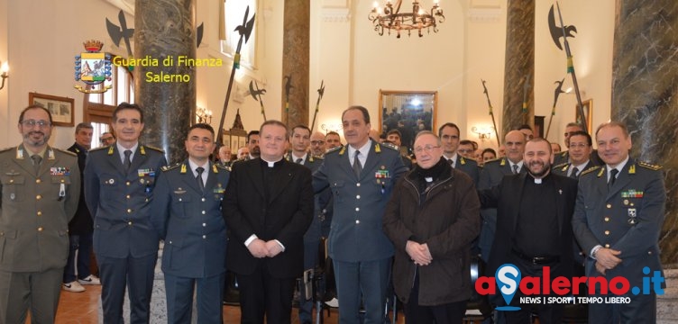 Guardia di Finanza di Salerno: c’è il nuovo cappellano in via Duomo – FOTO - aSalerno.it