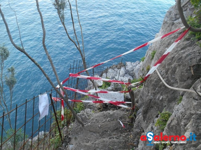 Discesa a mare abusiva in Costiera Amalfitana – FOTO - aSalerno.it