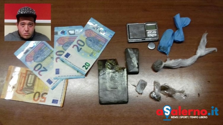 Trovato con hashish e marijuana già divisa in dosi, fermato Giovanni Visconti - aSalerno.it