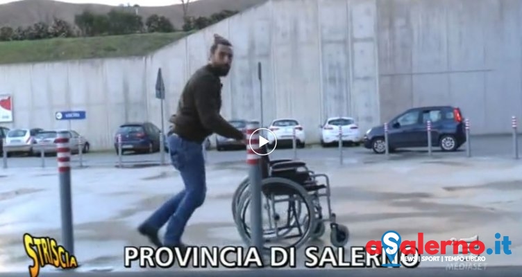 Parcheggi per disabili non rispettati: Brumotti in provincia di Salerno - aSalerno.it