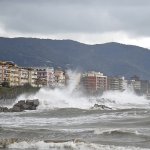 SAL - 21 03 2018 Salerno lungomare. Mareggiata. Foto Tanopress