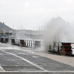 SAL - 21 03 2018 Salerno lungomare. Mareggiata. Foto Tanopress