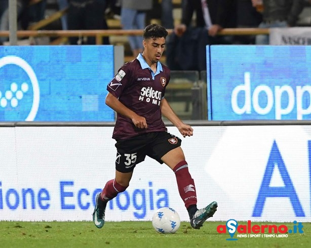 Salernitana, il saluto di Mattia Novella - aSalerno.it