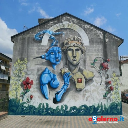 La street art ad Acquamela – FOTO - aSalerno.it