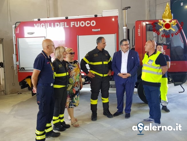 Agropoli, inaugurato il distaccamento estivo dei Vigili del Fuoco - aSalerno.it