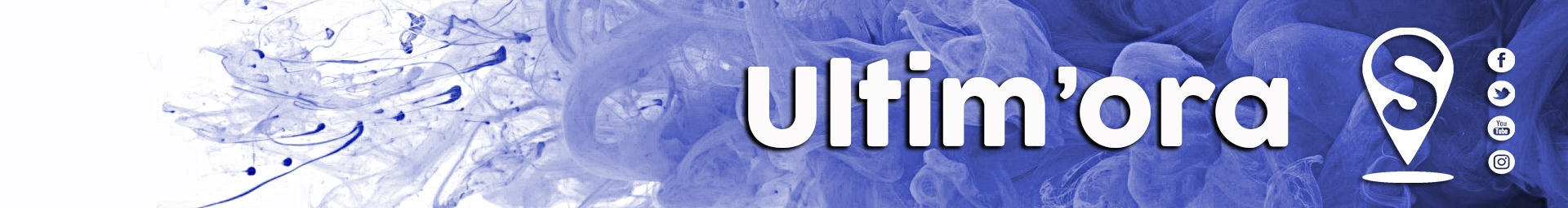 banner notizie blu